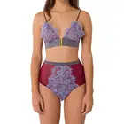 Hot Latest Images Pad Women Sexy Bra Underwear Panty Bra