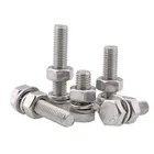 Stainless steel fast combined bolts and nuts kit