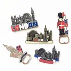 Factory Custom Personalised Sublimation Different Countries World City Metal Fridge Magnet