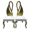Wedding Decoration Hire Use Solid Wood Swan Event Chairs