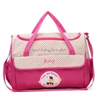 Factory Custom Top Quality Organizer Maternity Baby Nylon Diaper Bag