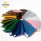 JINBAO 4'x8' 1.22x2.44 laser cut marble glitter display 3mm colorful decorative acrylic sheet for advertising