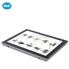 15 inch hmi panel pc with 1 lcd and 1 hd display