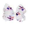 Wholesale Cute Baby Girl Bow 4th July Hair Clips Unicorn Kids Hair Accessories