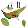 CHLL-041 Easy To Pack For Travel Footrest nylon Strong Portable outdoor custom printed hanging double camping hammock chair