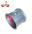 Factory High Quality Ventilating Exhaust Fan Tube Axial Steel Smoke Exhauster