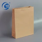 Custom wholesale Cheap promotional stock kraft paper bags with logo