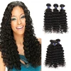 Peruvian Human Hair Deep Wave 3 Bundles 300g 9A Wholesale Virgin Hair Vendors Unprocessed Cuticle Aligned Remy Deep Wave Hair