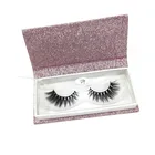 Custom Logo false eyelash packaging box hot sele 3d mink lashes