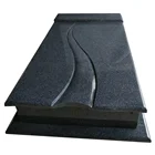 China Black Granite Monument Stone Tombstone for Memorial