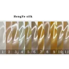 V001 dyed 11 color set washable stock heavy luxurious woven elegant 100% mulberry plain satin silk fabric