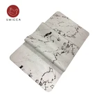 UMICCA White Marble Custom Oem Suede Yoga Mat Natural Rubber Anti-Slip Fitness Exercise Mat