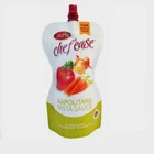 Popular stand up pouch with spout sweet bean sauce filling Electronic Components