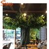Indoor cheap artificial banyan tree fake plastic plants artificial banyan tree trunk decorative metal ficus trees