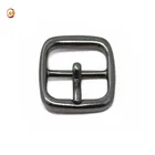 High Quality 14mm Gunmetal Metal Pin Belt Buckles