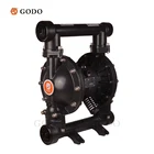 GODO QBY3-50/65G Air Operated 2\" High Temperature sludge oil pump pneumatic diaphrgam pump