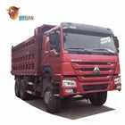 China brand SINOTRUK 371hp HOWO 50 tons used dump truck for sale