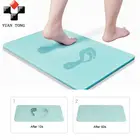 soil diatomaceous diatom earth foot bath mat