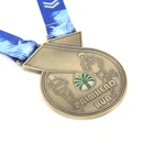 Sports trophy runner sport medal blank cheap soccer medals
