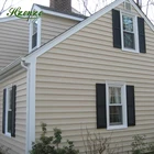 PVC vinyl wall siding covering wood plastic wall panels house siding fix low price