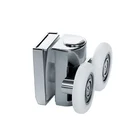 Steel Shower Roller Wheel Roller High Quality 304 Stainless Steel Shower Sliding Door Wheels Bathroom Roller
