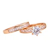 12814 Latest Ladies Engagement Wedding Gold Ring Design Couples Rings Jewelry