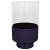 Home Decorative Cylinder Glass Hurricane Candle Holder For Home Decor