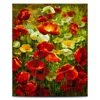 Colorful Flower Giclee Fine Art Canvas Artwork 3D UV Printed Oil Painting