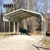 6m x 6m x 3.5m cheap carports kits / vehicle shelter with color steel sheet roof