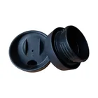 Customized Durable Popular Reusable screw cover caps plastic mug cup lids