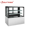 Latest design Commercial bakery Counter-top glass cake display fridge