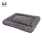 New Design Orthopedic Corduroy Pet Bed Bone Stick Heated Dog Cat Bed
