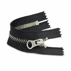 Zipper High Quality Zipper 7# Metal Movable Cap Pull Head Y Teeth Metal Zipper High Quality