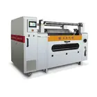 Full Automatic High-Speed Straw Paper Jumbo Roll Slitting And Rewinding Machine Making Big Roll To Small Roll