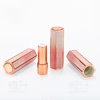 New design empty glitter lipstick tube Hexagonal colorful pressing makeup cosmetics lip gloss tube