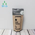 Zipper Vacuum Bag Zip Lock Packing Waterproof With Standup Resealable Printed Stand-up Pouch