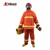 Fire fighters man working safety clothing fire apparels