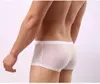 Factory custom men short boxer briefs european male underwear elastic smooth logo band underwear