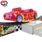 cheap amusement rides 110v/220v 8 seats tracks family ride spacing car