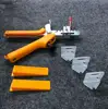 plastic tile leveling system / clips and wedges ceramic tile leveling /install tools lippage tile of tile leveling system