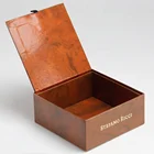 excellent square coffin mdf paper cardboard baby tooth box