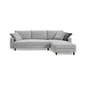 Modern living room classic corner fabric upholstered sectional sofa