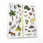 Custom Hot sale children learning waterproof art thick hardcover color book printing services
