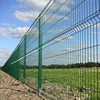 Bending PVC coated after galvanized green Welded Wire Mesh Fence