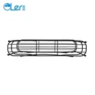 Factory Direct Black Steel Metal Multi-Fuctional Wall Door Mounted 2 Tier Kitchen Organizer Spice Rack For Home Kitchen