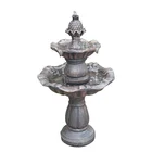 China supplier outdoor decoration fiber resin garden water fountain for home used