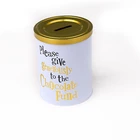 Coin Box Bank money piggy bank tin can money box