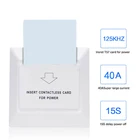 Original Factory Price Hotel Insert RFID Key Card Electrical Energy Saver Switch For Power Saving