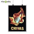 2019 Top Brand Custom El Backlight Advertising Flashing Light Poster Display Light Up El Panel