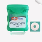 Round Box PTFE Nylon Material Dental Floss Eco Friendly Private Label Dental Floss
